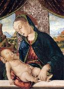 Giovanni Santi Virgin and Child oil painting